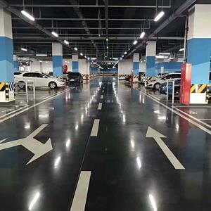 underground parking color sealer hardener effect
