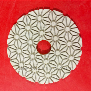4 Inch White Diamond Polishing Pad